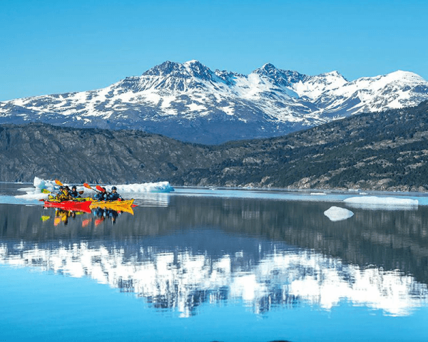 Kayak en Lago Grey - 4