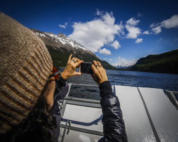 Lago del Desierto con Glaciar Vespignani - 2