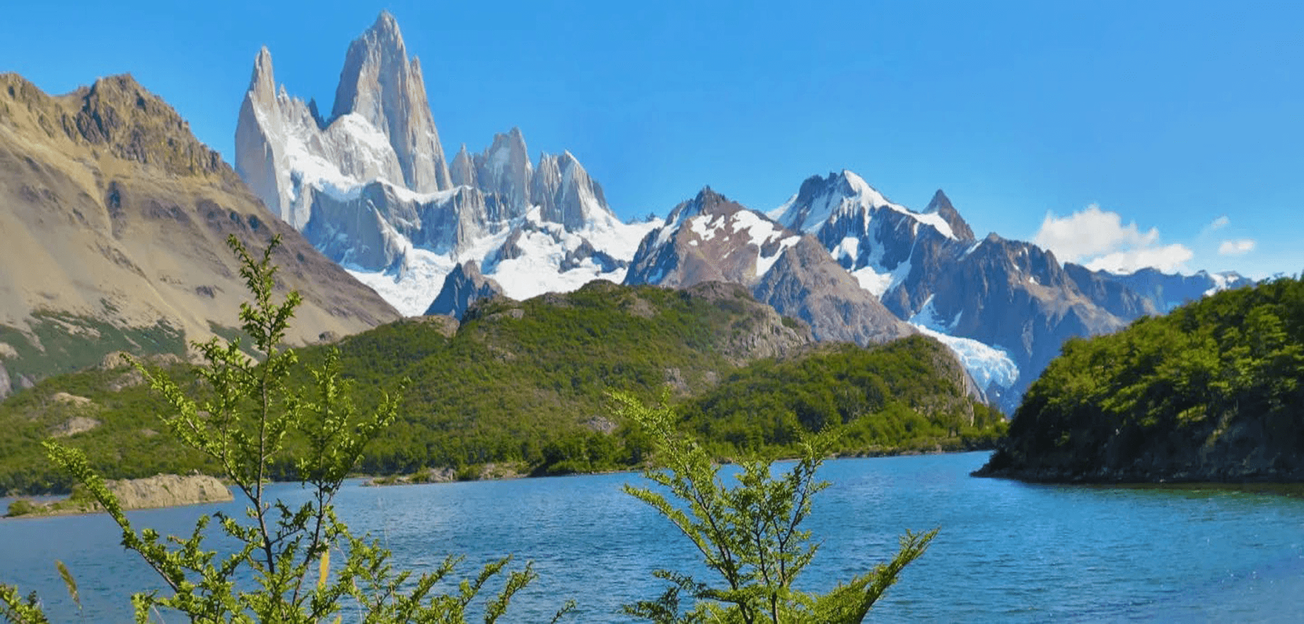 A zona Lago del Desierto